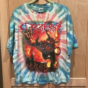 Rare Tie-Dye 2002 Ozzfest tour shirt